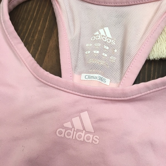Adidas | 3 Stripes Racerback Mesh‎ Sports Bra - Picture 6 of 6